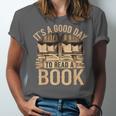It’s a Good Day To Read a Book Lovers Library Reading Unisex Jersey T-Shirt It’s a Good Day To Read a Book Lovers Library Reading Unisex Jersey T-Shirt