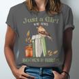 Just a Girl Who Loves Books And Birds Book Reading Bird Love Unisex Jersey T-Shirt