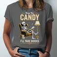 Keep The Candy I'Ll Take Books Halloween Unisex Jersey T-Shirt