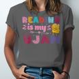 Kids Reading Book Lover Reading Is My Jam Unisex Jersey T-Shirt