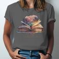 Let The Adventures Begin Book Lovers Magical Whimsical Art Unisex Jersey T-Shirt