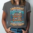 Librarian Book Lover Library Librarian Unisex Jersey T-Shirt