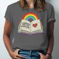 Libraries Are For Everyone Book LGBTQ Ally Gay Pride Month Unisex Jersey T-Shirt Libraries Are For Everyone Book LGBTQ Ally Gay Pride Month Unisex Jersey T-Shirt