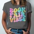 Library Book Fair Vibe Tie Dye School Reading Nostalgic Unisex Jersey T-Shirt Library Book Fair Vibe Tie Dye School Reading Nostalgic Unisex Jersey T-Shirt