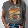 Life Isn’t All Running And Reading Book Lover Unisex Jersey T-Shirt