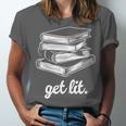 Get Lit Books Unisex Jersey T-Shirt Get Lit Books Unisex Jersey T-Shirt