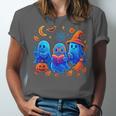 Little Ghost Coffee Tee Spooky Season Ghost Reading Book Unisex Jersey T-Shirt Little Ghost Coffee Tee Spooky Season Ghost Reading Book Unisex Jersey T-Shirt