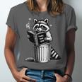 I Love Trashy Book Club Raccoon No Shelf Control Weirdcore Unisex Jersey T-Shirt I Love Trashy Book Club Raccoon No Shelf Control Weirdcore Unisex Jersey T-Shirt