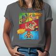 Lucha Libre Comic Book Mexican Wrestling Cartoon Wrestler Unisex Jersey T-Shirt