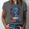 Magic Books Butterflies Fantasy Nature Tea Enchanting Unisex Jersey T-Shirt