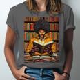 Man Reading Book Black History Month Book Lover Afro Unisex Jersey T-Shirt Man Reading Book Black History Month Book Lover Afro Unisex Jersey T-Shirt