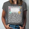 Matching Group Halloween Teacher Composition Book Notebook Unisex Jersey T-Shirt