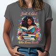 Melanin Book Month Honoring Past Inspiring Pride Unisex Jersey T-Shirt