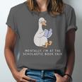 Mentally At The Scholastic Book Fair Retro Vintage Trendy Unisex Jersey T-Shirt Mentally At The Scholastic Book Fair Retro Vintage Trendy Unisex Jersey T-Shirt