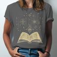 Mystic Astral Lunar Celestial Witch Spell Book Unisex Jersey T-Shirt Mystic Astral Lunar Celestial Witch Spell Book Unisex Jersey T-Shirt
