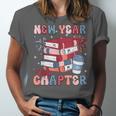 New Year New Chapter Happy New Year 2025 Book Lover Unisex Jersey T-Shirt New Year New Chapter Happy New Year 2025 Book Lover Unisex Jersey T-Shirt