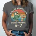How Many Nights a Week Should You Read 67 Book Reading Meme Unisex Jersey T-Shirt