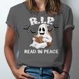 October Reading And Library Awareness Books And Boos Unisex Jersey T-Shirt October Reading And Library Awareness Books And Boos Unisex Jersey T-Shirt