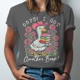 Oops I Got Another Book Goose Reading Humor Unisex Jersey T-Shirt Oops I Got Another Book Goose Reading Humor Unisex Jersey T-Shirt