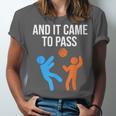 And It Came To Pass Book Of Mormon LDS Missionary Unisex Jersey T-Shirt