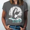 Penguin Reading A Book Vintage Graphic Bookworm Lover Unisex Jersey T-Shirt Penguin Reading A Book Vintage Graphic Bookworm Lover Unisex Jersey T-Shirt
