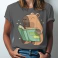Pet Capybara Is Reading Library Capy Word Book Day Teacher Men Women Kids Unisex Jersey T-Shirt Pet Capybara Is Reading Library Capy Word Book Day Teacher Men Women Kids Unisex Jersey T-Shirt