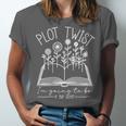 Plot Twist I'm Going To Be A Big Sister Literary Book Kids Unisex Jersey T-Shirt