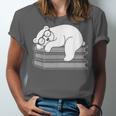 Polar Bear Reading Book Pajama Sleep Unisex Jersey T-Shirt Polar Bear Reading Book Pajama Sleep Unisex Jersey T-Shirt