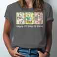Preppy 100 Days Of School Goose Coffee Books Teacher Life Unisex Jersey T-Shirt Preppy 100 Days Of School Goose Coffee Books Teacher Life Unisex Jersey T-Shirt