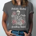 Probably Reading Something Unholy Book Lovers Unisex Jersey T-Shirt