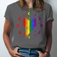 Rainbow Book With Stars And Moon Phases Gay Pride LGBT Unisex Jersey T-Shirt Rainbow Book With Stars And Moon Phases Gay Pride LGBT Unisex Jersey T-Shirt