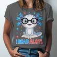 I Read Alotl Cute Axolotl Reading Book Lover Unisex Jersey T-Shirt I Read Alotl Cute Axolotl Reading Book Lover Unisex Jersey T-Shirt