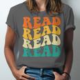 Read Read Read Read Book Lover Reading Bookworm Reader Unisex Jersey T-Shirt