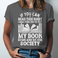 If You Can Read This For Book Lovers Reading Unisex Jersey T-Shirt If You Can Read This For Book Lovers Reading Unisex Jersey T-Shirt