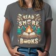 Read More Books Camping Outdoors Travel Campfire Smores Unisex Jersey T-Shirt Read More Books Camping Outdoors Travel Campfire Smores Unisex Jersey T-Shirt
