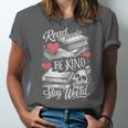 Read Books Be Kind Stay Weird Skeleton Heart Reading Alt Unisex Jersey T-Shirt Read Books Be Kind Stay Weird Skeleton Heart Reading Alt Unisex Jersey T-Shirt