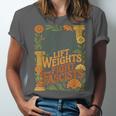 Read Books Lift Weights Fight Fascists Reading Lover Unisex Jersey T-Shirt