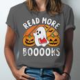 Read More Books Teacher Halloween Men Women Unisex Jersey T-Shirt