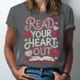 Read Your Cute Heart Out Teacher Librarian Love Reading Book Unisex Jersey T-Shirt Read Your Cute Heart Out Teacher Librarian Love Reading Book Unisex Jersey T-Shirt