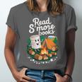 Read S'More Books Around Campfire National Book Week Unisex Jersey T-Shirt Read S'More Books Around Campfire National Book Week Unisex Jersey T-Shirt
