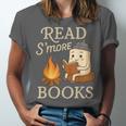 Read S'More Books Campfire Reading Book Lovers Camper Unisex Jersey T-Shirt Read S'More Books Campfire Reading Book Lovers Camper Unisex Jersey T-Shirt