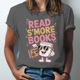 Read S'More Books Camping Outdoors Travel Campfire Smores Unisex Jersey T-Shirt Read S'More Books Camping Outdoors Travel Campfire Smores Unisex Jersey T-Shirt