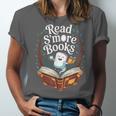 Read S'More Books Camping Outdoors Travel Campfire Unisex Jersey T-Shirt Read S'More Books Camping Outdoors Travel Campfire Unisex Jersey T-Shirt