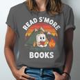 Read S'More Books Cute Campfire Reading Book Lovers Unisex Jersey T-Shirt Read S'More Books Cute Campfire Reading Book Lovers Unisex Jersey T-Shirt