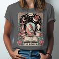 The Reader Tarot Card Shirt Bird Book Lover Bookworm Unisex Jersey T-Shirt