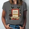 A Reader Without Their Book Is A Tragedy Dragon Rider Quote Unisex Jersey T-Shirt A Reader Without Their Book Is A Tragedy Dragon Rider Quote Unisex Jersey T-Shirt
