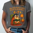 Reading 6 7 Six Seven Meme English Teacher Book Lover Unisex Jersey T-Shirt