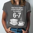 Reading 67 Meme English Teacher Book Lover Unisex Jersey T-Shirt Reading 67 Meme English Teacher Book Lover Unisex Jersey T-Shirt