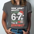 Reading 67 Meme English Teacher Christmas Book Lover Unisex Jersey T-Shirt
