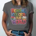 Reading Colors Our World Books Lover Unisex Jersey T-Shirt
